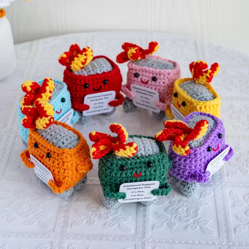 Home And Textiles Today - Muñeca de fuego de basura de