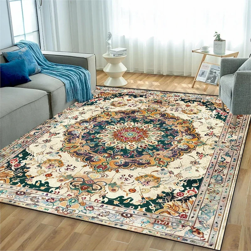 Luxury Home Textiles Usa - Alfombra de estilo persa Vintage, alfombra