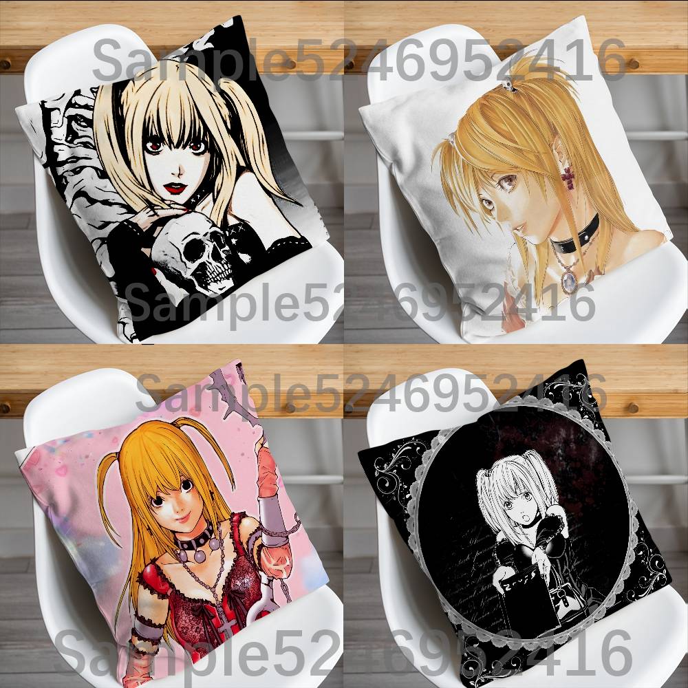 Home Textiles Notes - Funda de almohada M-Misa Anime D-Death