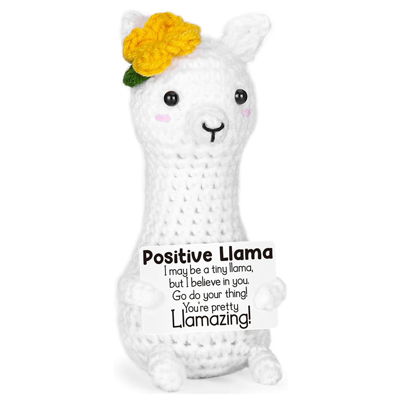 Home And Textiles Today - Llama de Ganchillo Hecha a Mano,