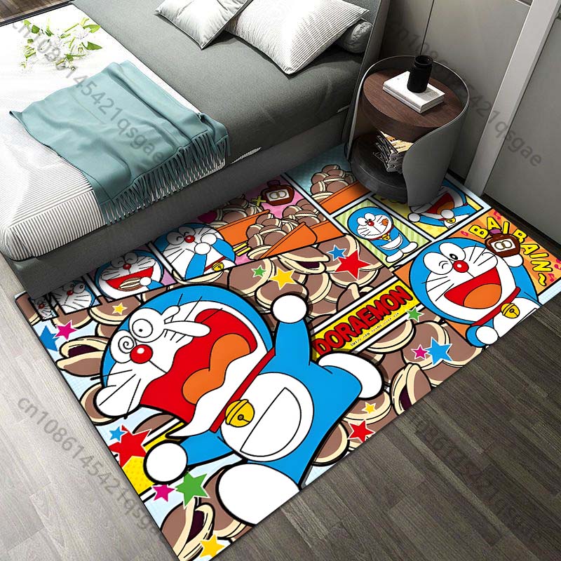 Luxury Home Textiles Usa - Alfombra con estampado de Doraemon y