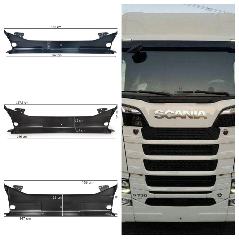 P & C Home Textiles Usa - Para accesorios de parachoques central Scania