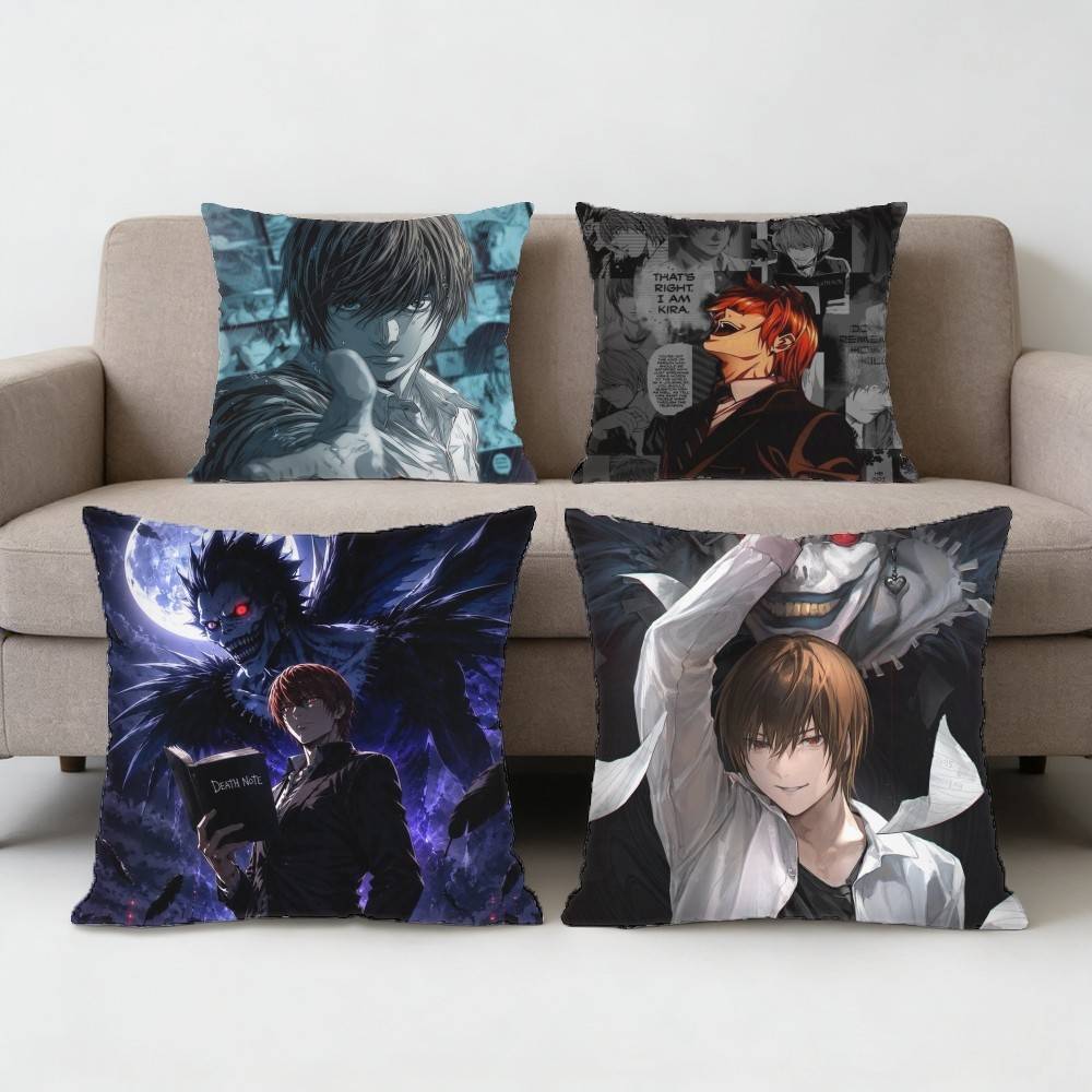 Home Textiles Notes - Funda de almohada D-Death -Note Light