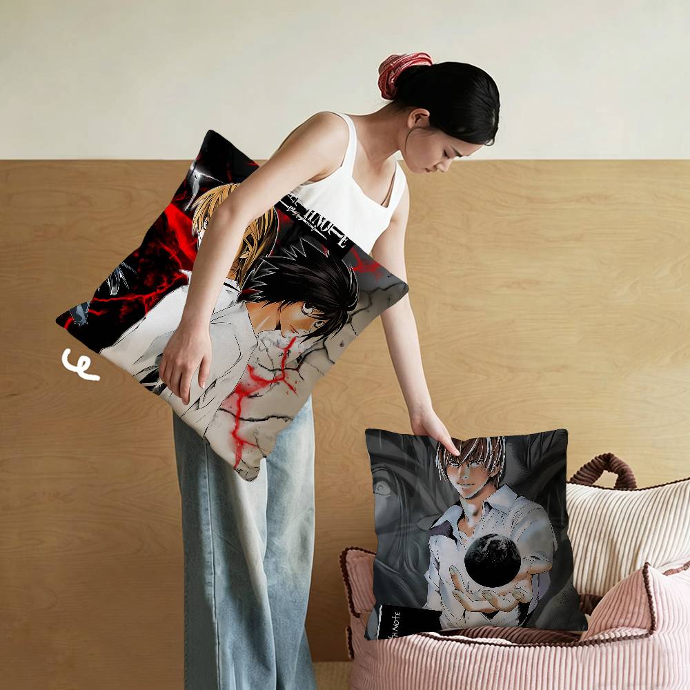 Home Textiles Notes - Funda de almohada de Anime Death