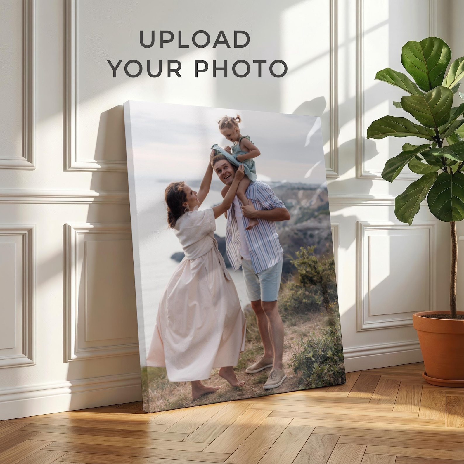 Home Textiles Usa - Lienzo Fotográfico Personalizado, Arte Mural Familiar