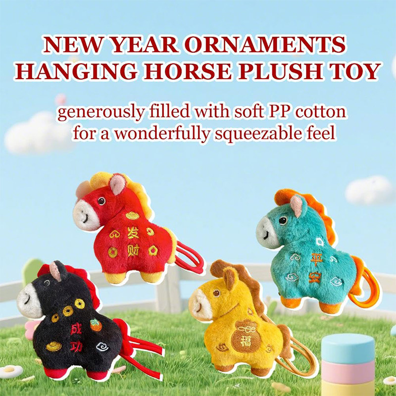 Home Textiles Meaning - Nuevo Adorno de Peluche de Caballo