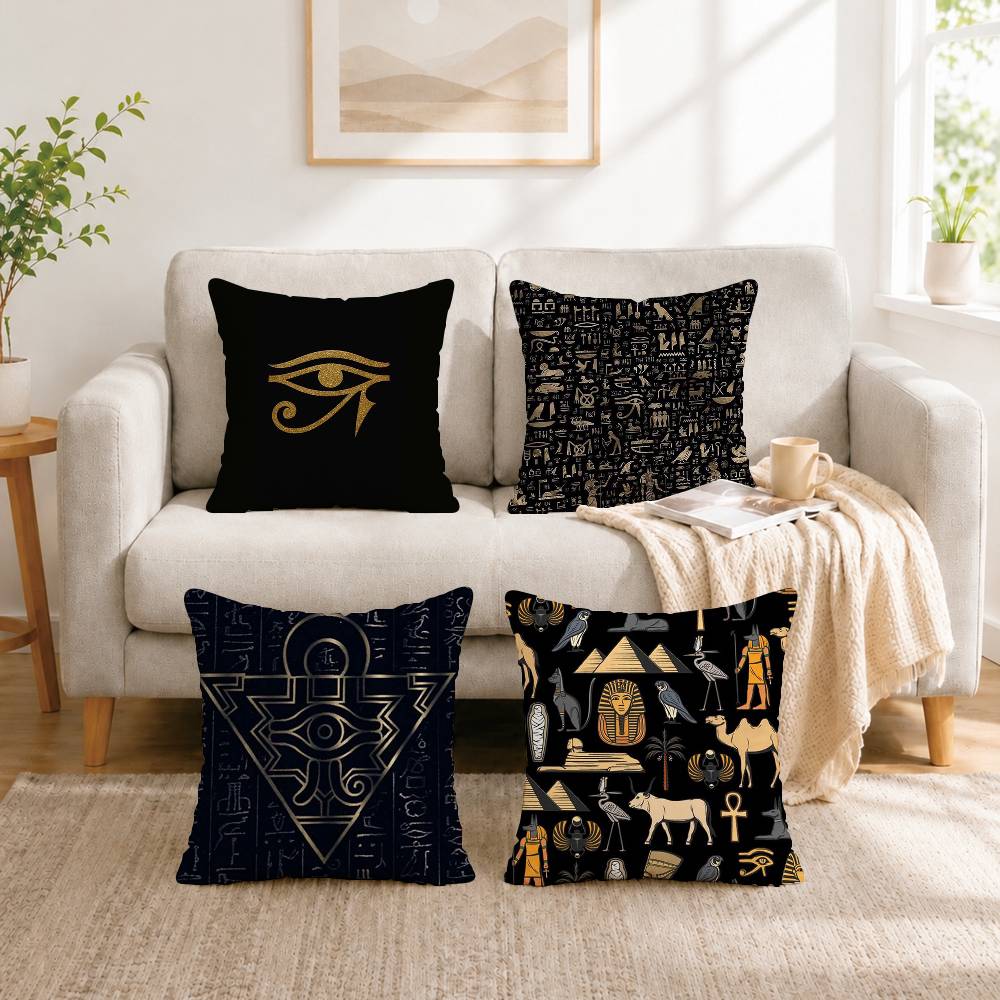 Home Textiles Egypt - Funda de almohada con estampado de