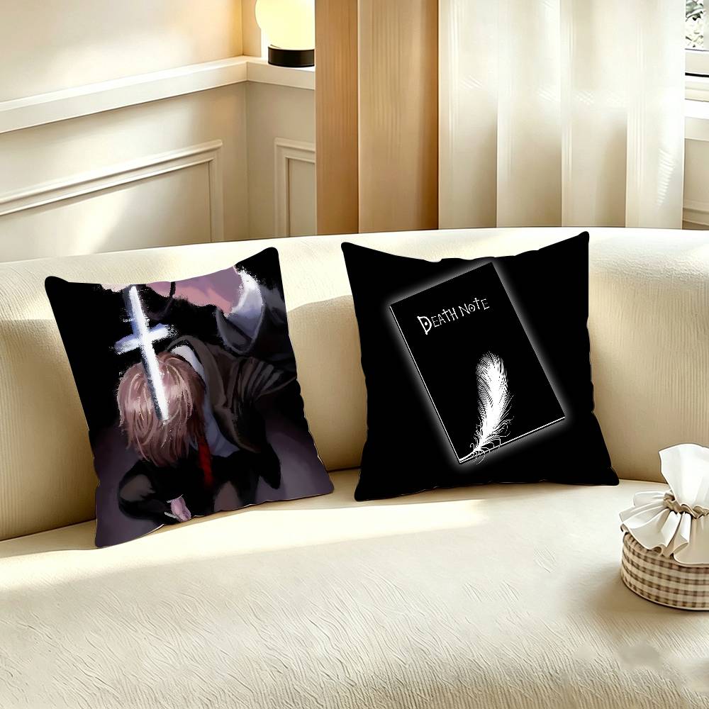 Home Textiles Notes - Funda de Almohada D-DEATH NOTE para