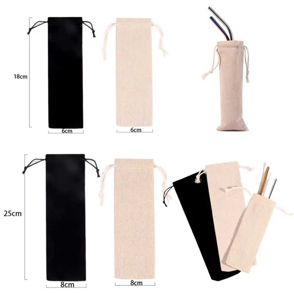 Home Textiles Store - Bolsa de Almacenamiento Multifuncional de Lino