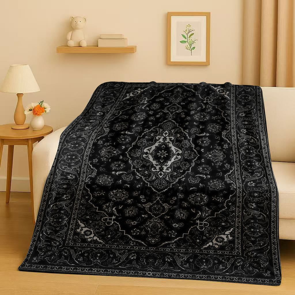 Manta de franela bohemia de pa - Luxury Home Textiles Usa reseña y precio