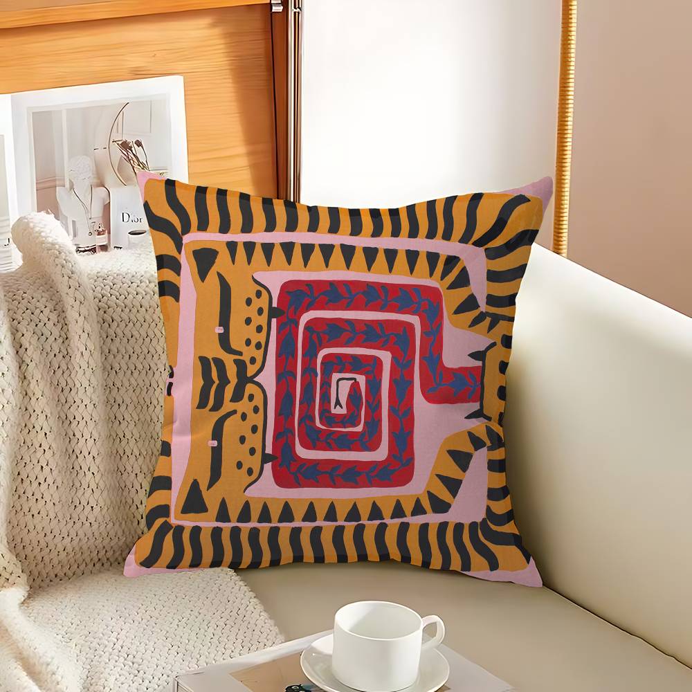 Funda de cojín con estampado d - Home Textiles Egypt reseña y precio