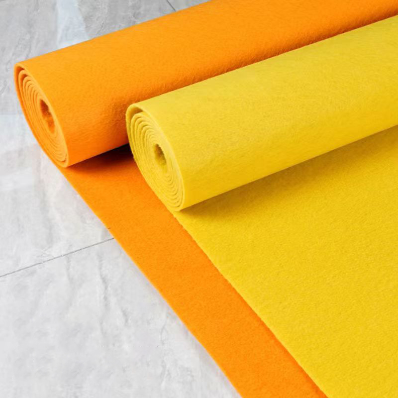 Alfombra desechable amarilla p - Home Textiles Exhibition reseña y precio