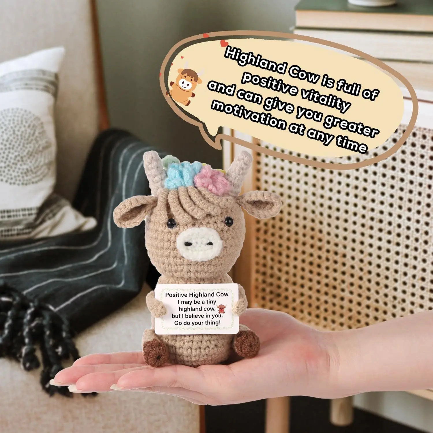 Muñeco de vaca emocional de ga - Home And Textiles Today reseña y precio