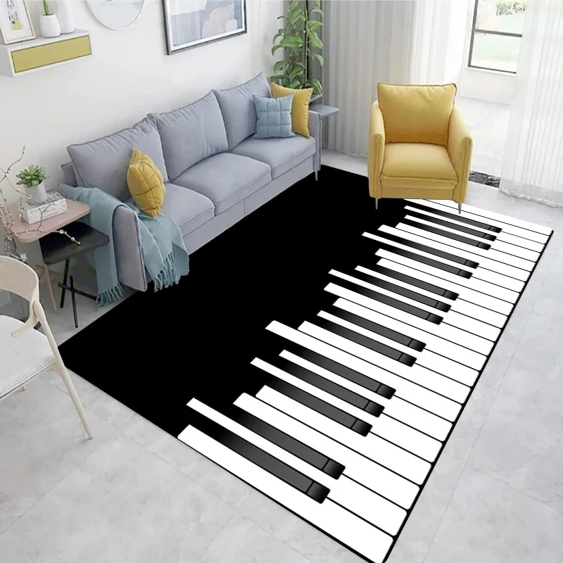 Piano teclas blancas y negras  - Home Textiles Notes reseña y precio