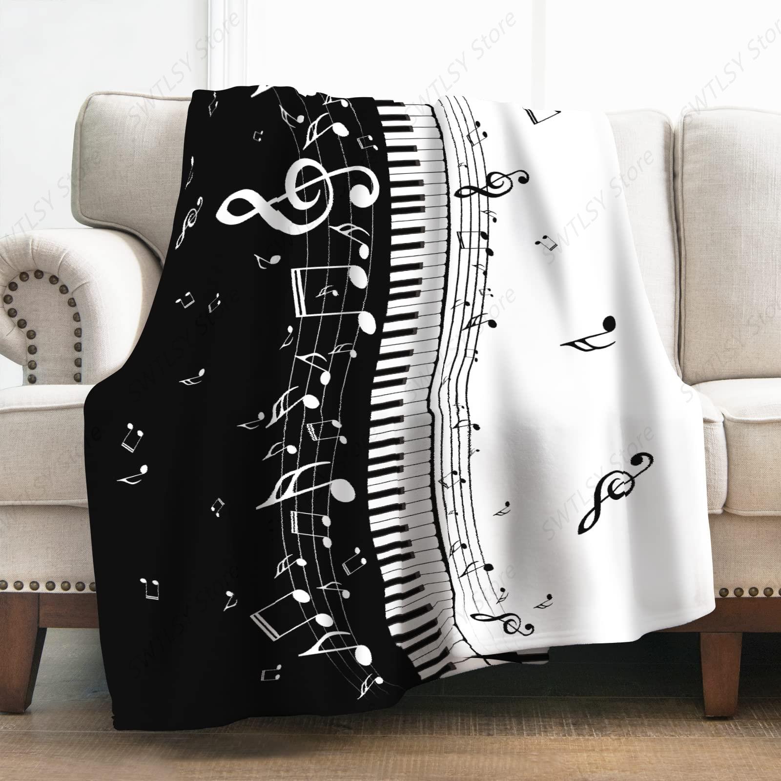 Manta musical, regalos para mu - Home Textiles Notes reseña y precio