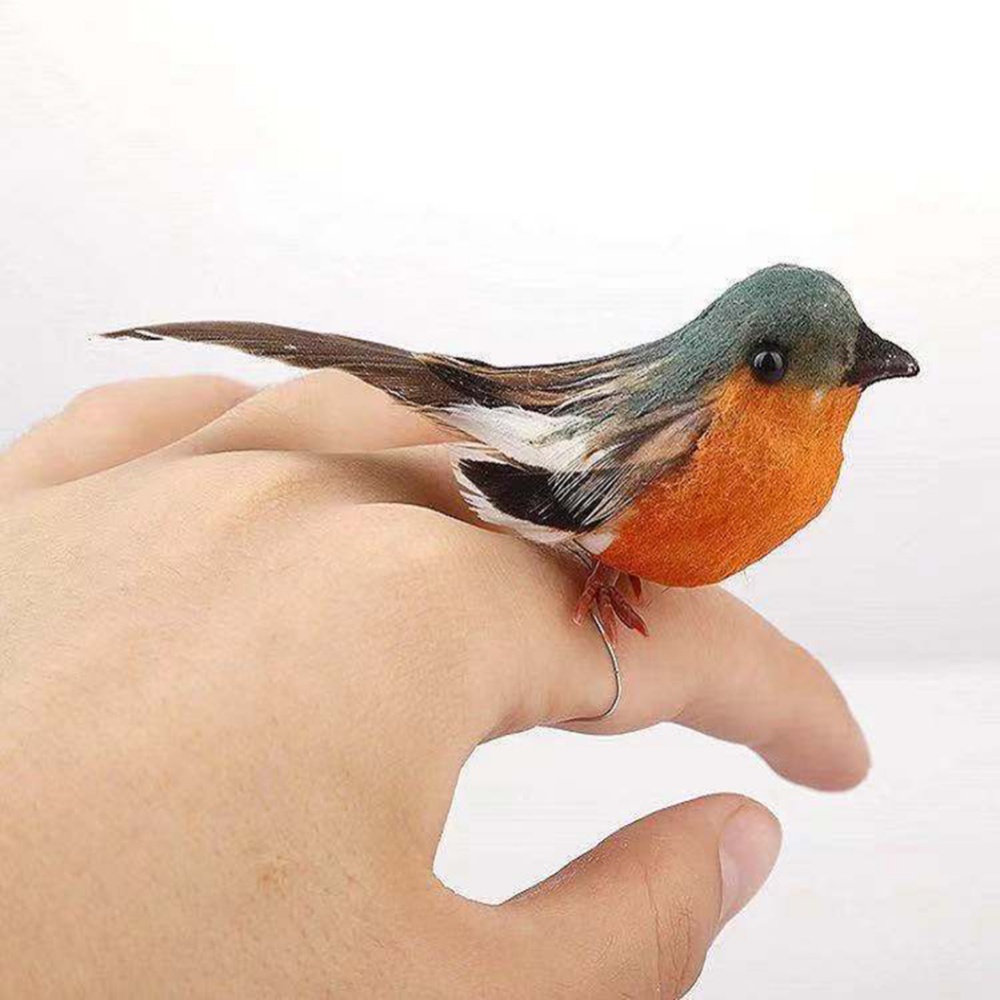 Adorno de pájaro Robin de plum - Home And Textiles Today reseña y precio