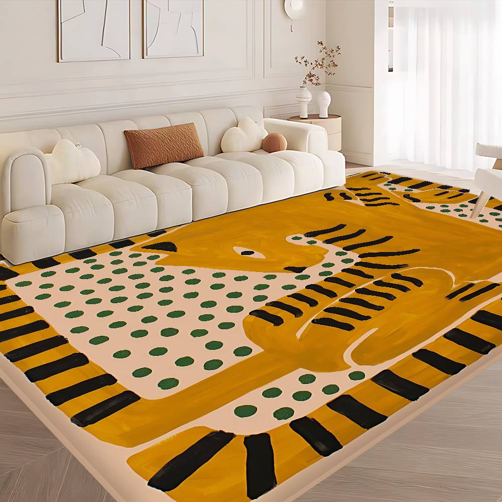 Alfombra antideslizante con di - Home Textiles Egypt reseña y precio