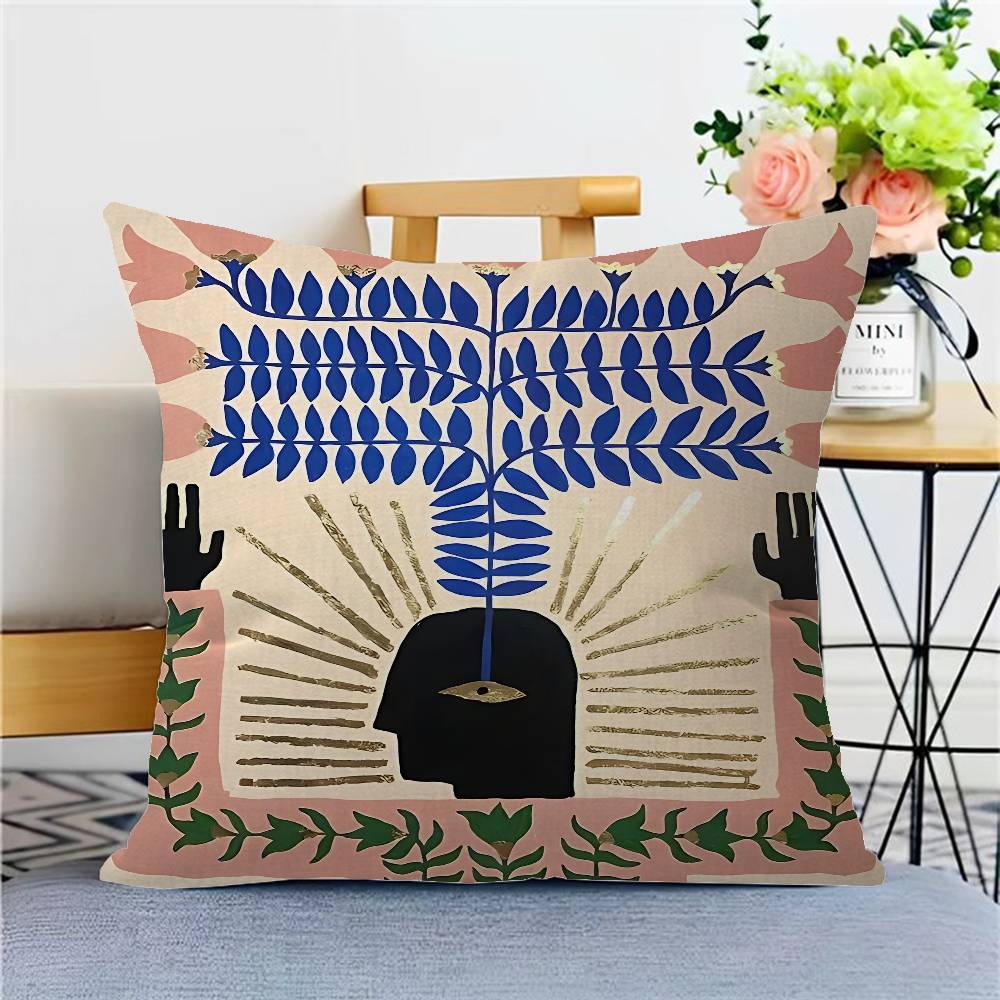 Funda de cojín con diseño de t - Home Textiles Egypt reseña y precio