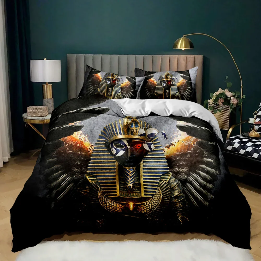 Faraón 3D antiguo Egipto tribu - Home Textiles Egypt reseña y precio