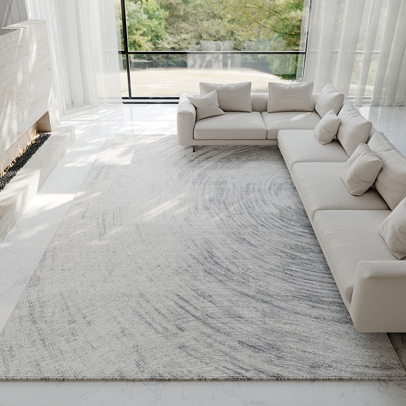 Alfombra abstracta gris claro, - Luxury Home Textiles Usa reseña y precio