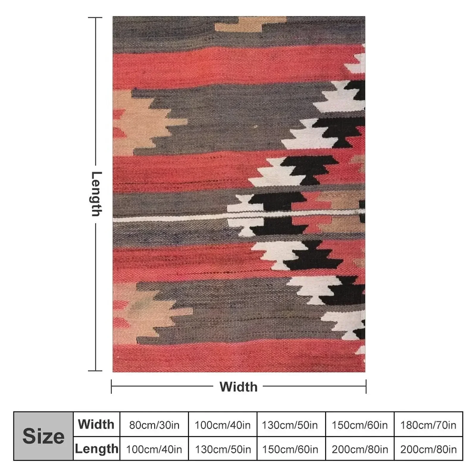 Manta de lujo de kilim turco v - Luxury Home Textiles Usa reseña y precio