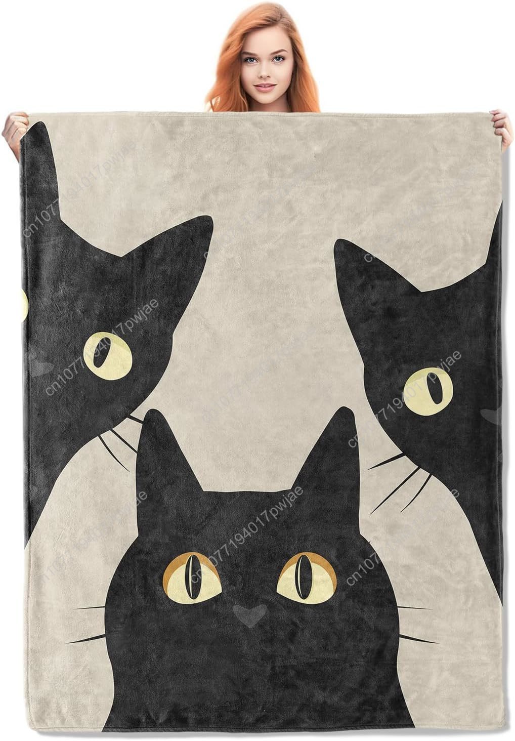 Manta de gato divertida, regal - Home Textiles Usa reseña y precio