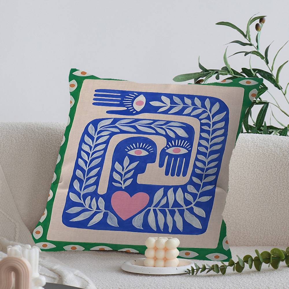 Funda de Cojín con Diseño de T - Home Textiles Egypt reseña y precio