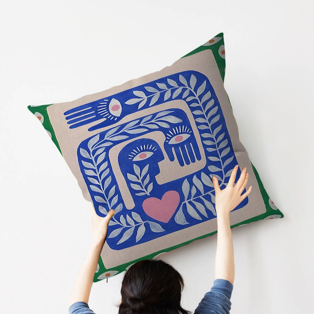 Funda de Cojín con Diseño de T - Home Textiles Egypt reseña y precio