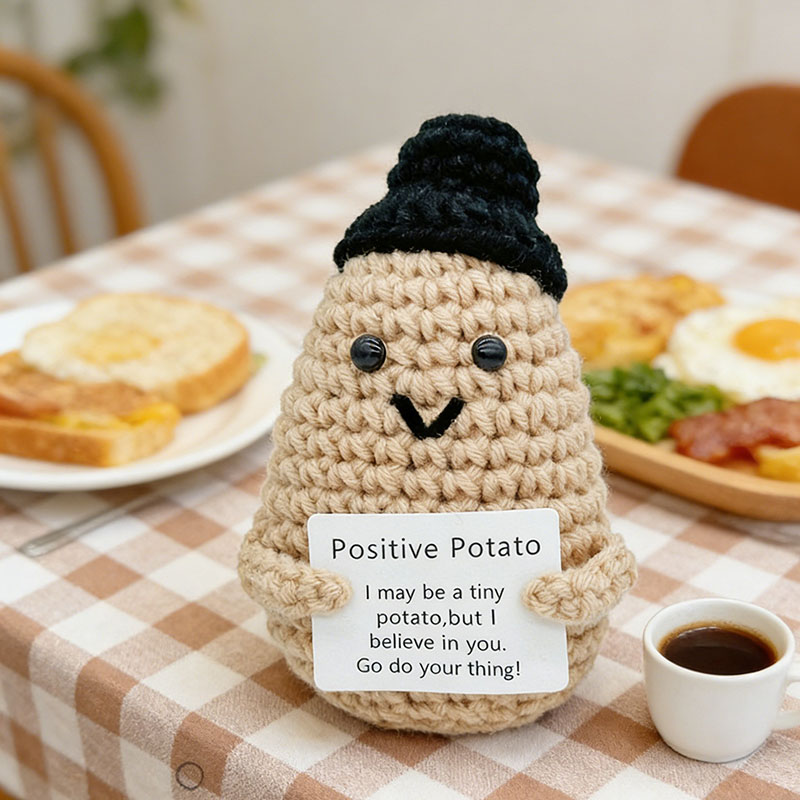 Muñeco de patata de ganchillo  - Home And Textiles Today reseña y precio