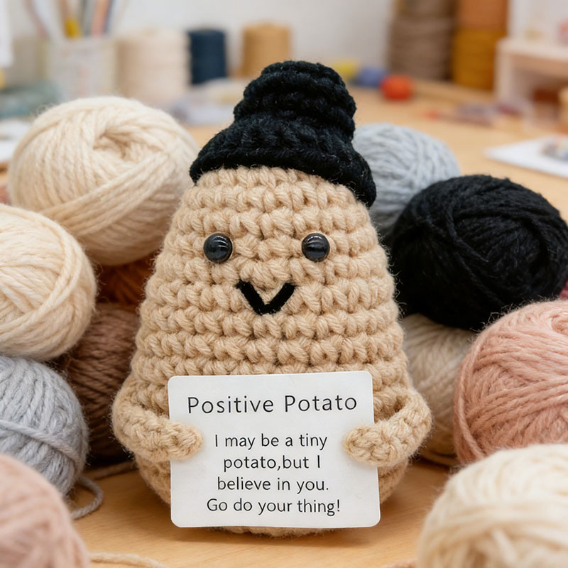 Muñeco de patata de ganchillo  - Home And Textiles Today reseña y precio