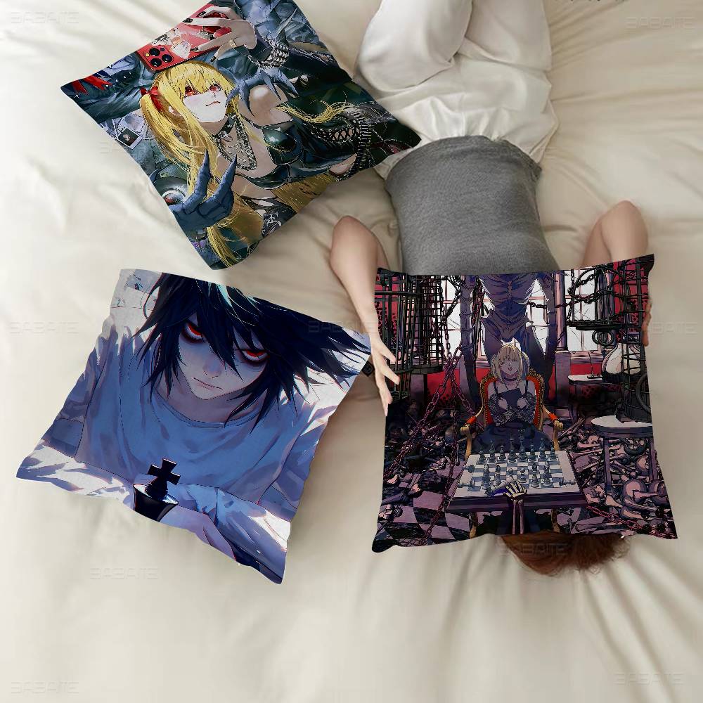 Funda de cojín de anime D-Deat - Home Textiles Notes reseña y precio