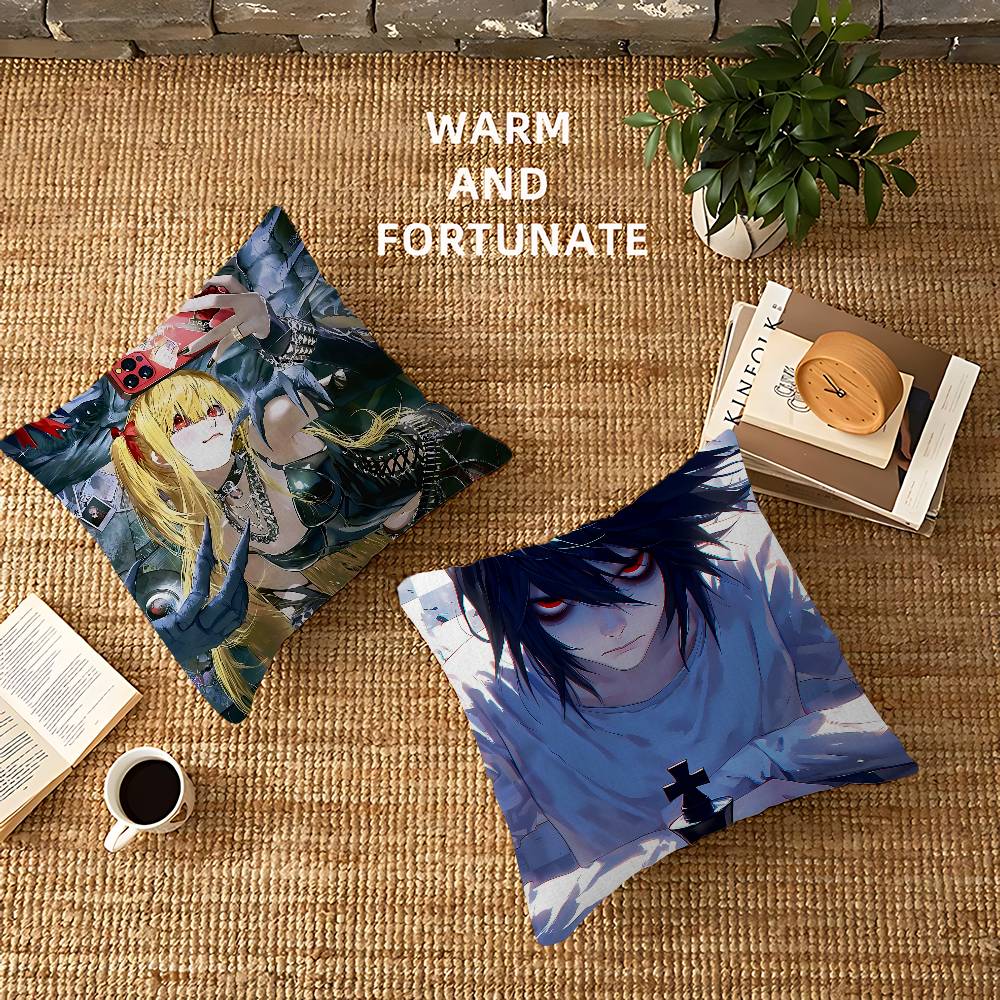 Funda de cojín de anime D-Deat - Home Textiles Notes reseña y precio